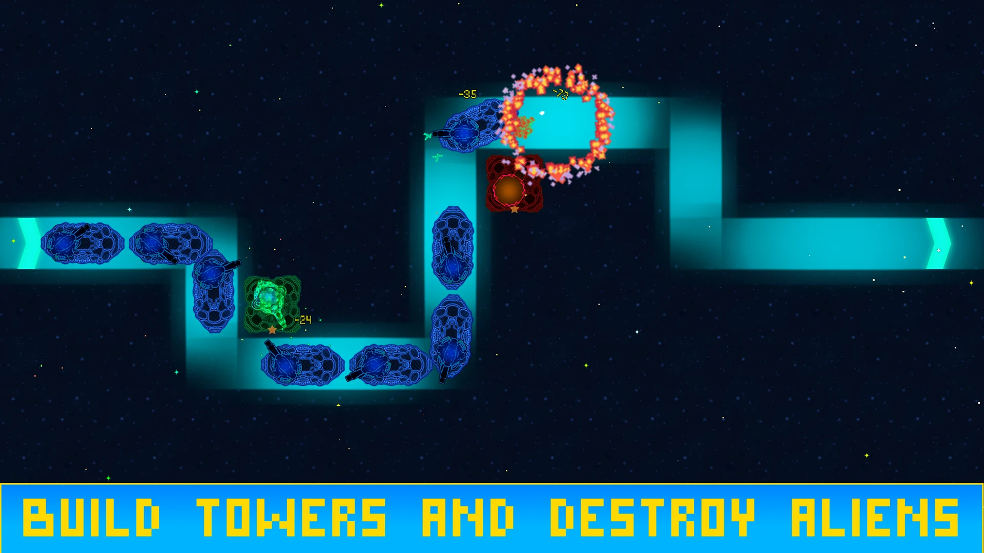 Road to Mars - Tower Defense screenshot